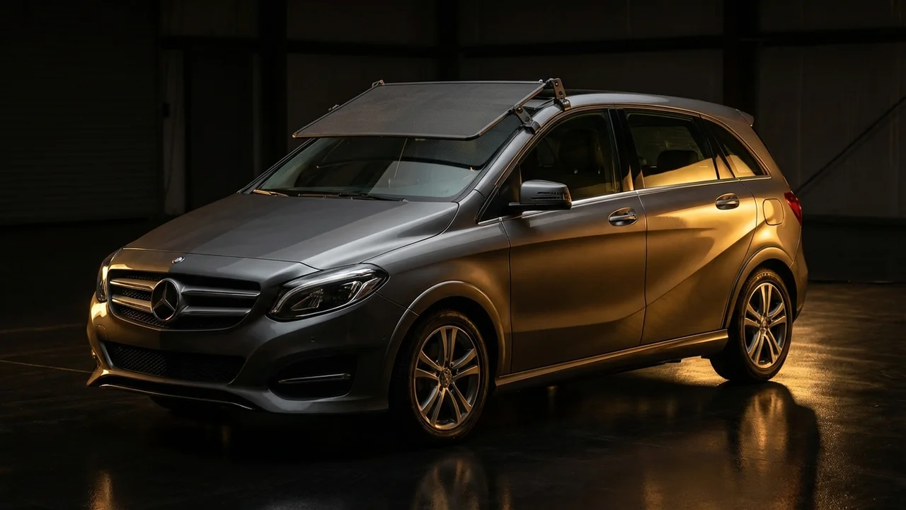 Mercedes-Benz B Electric Drive Car Windscreen Sunvisor - 1