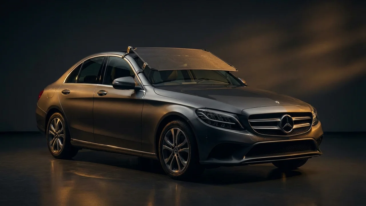 Mercedes-Benz C180 Car Windscreen Sunvisor - 1