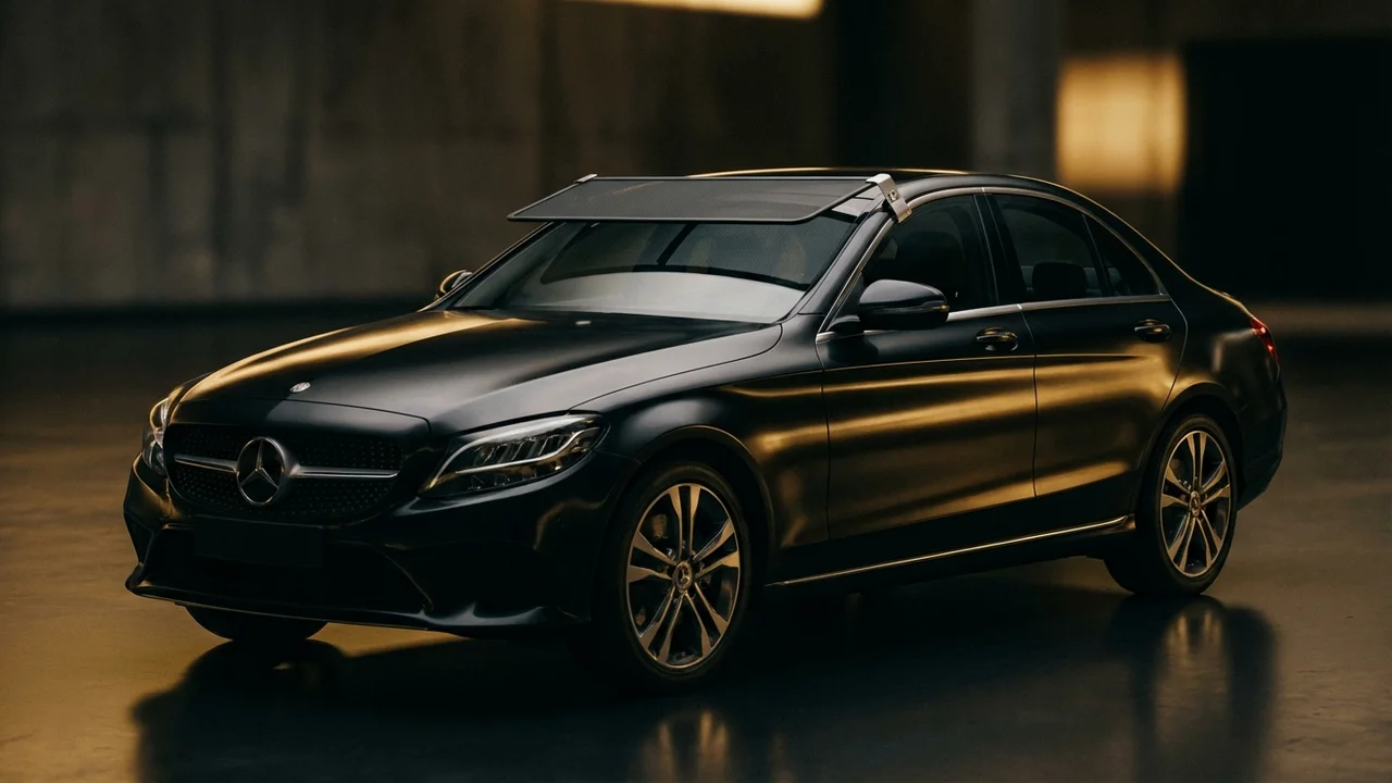 Mercedes-Benz C200 Car Windscreen Sunvisor - 1