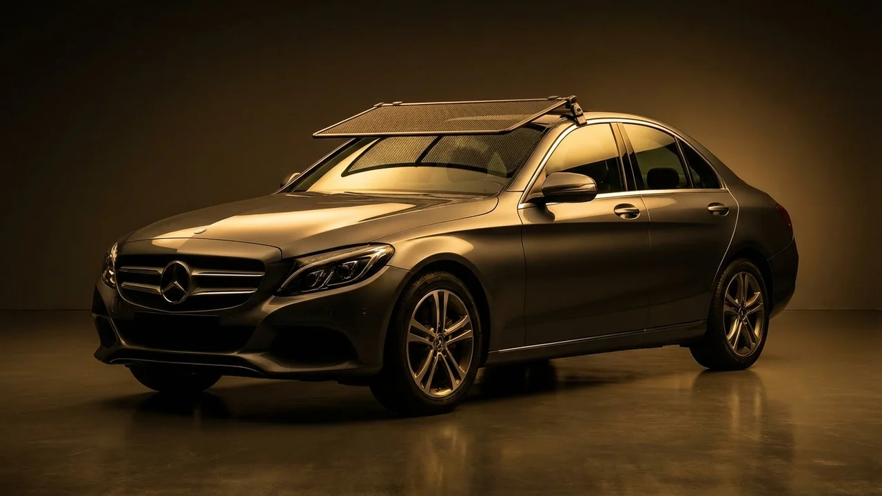 Mercedes-Benz C220 Car Windscreen Sunvisor - 1