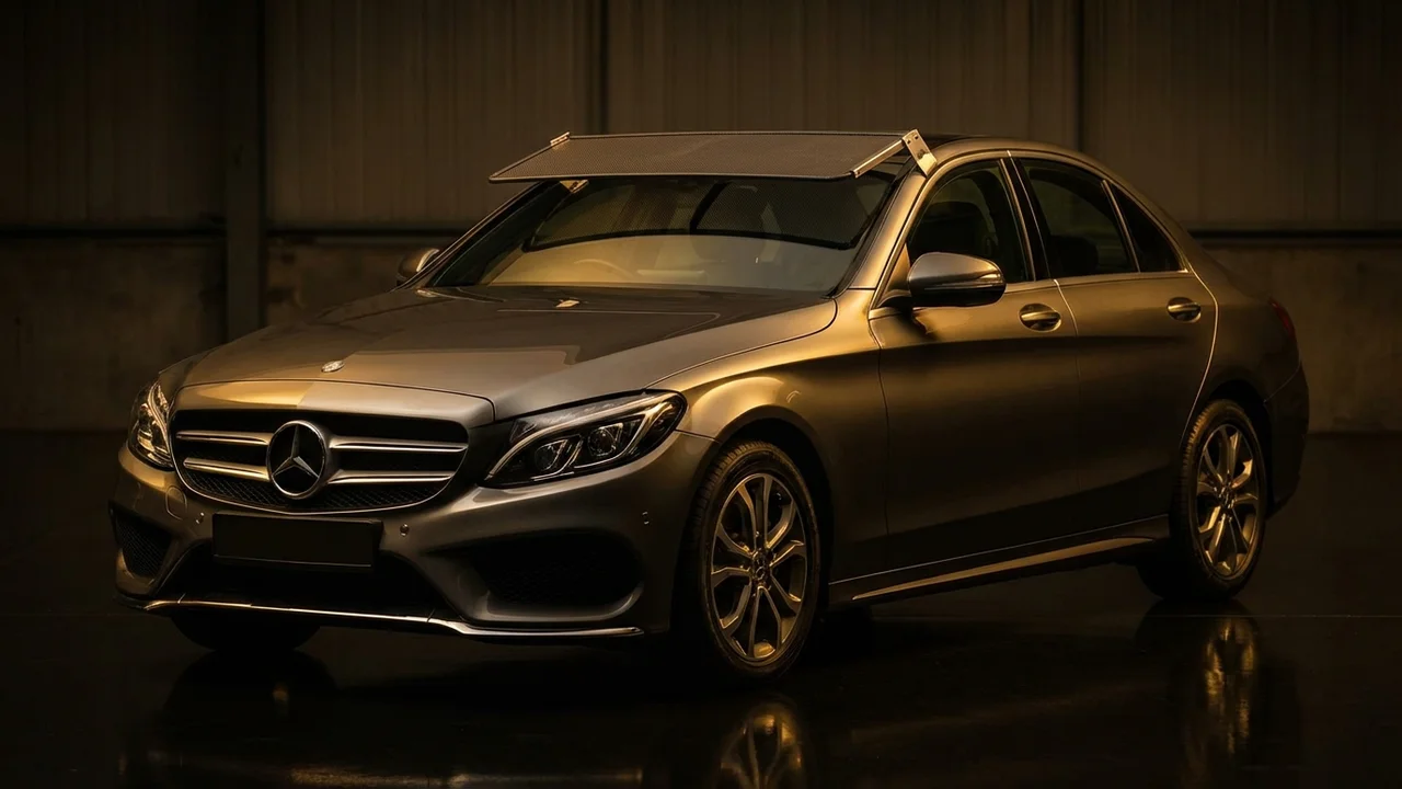 Mercedes-Benz C250 Car Windscreen Sunvisor - 1