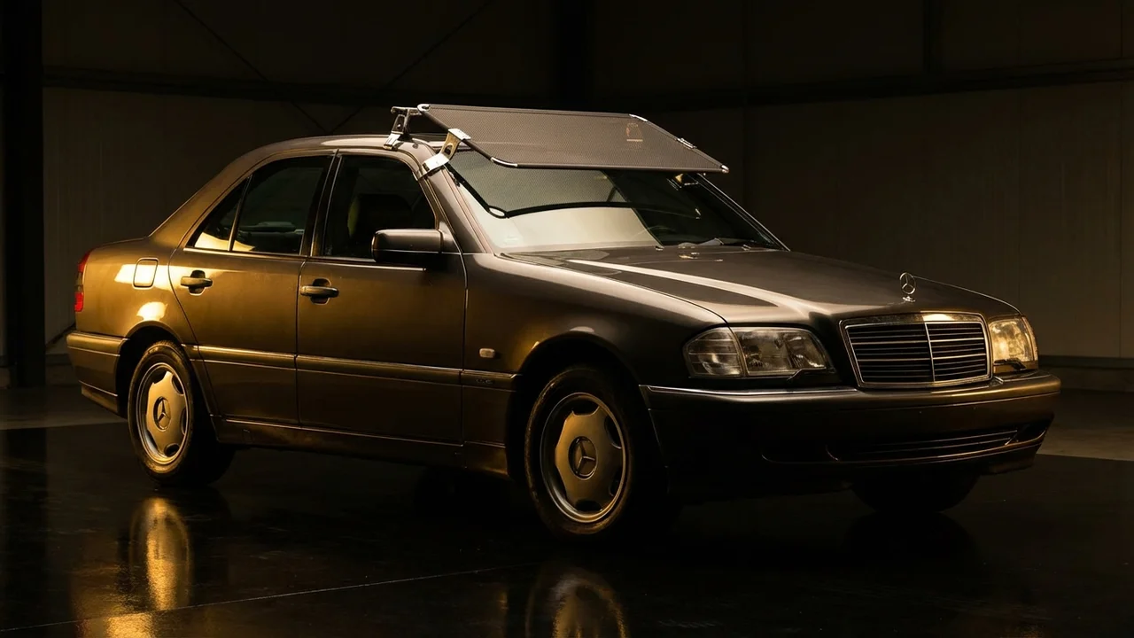 Mercedes-Benz C280 Car Windscreen Sunvisor - 1