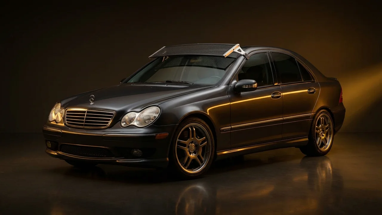 Mercedes-Benz C32 AMG Car Windscreen Sunvisor - 1