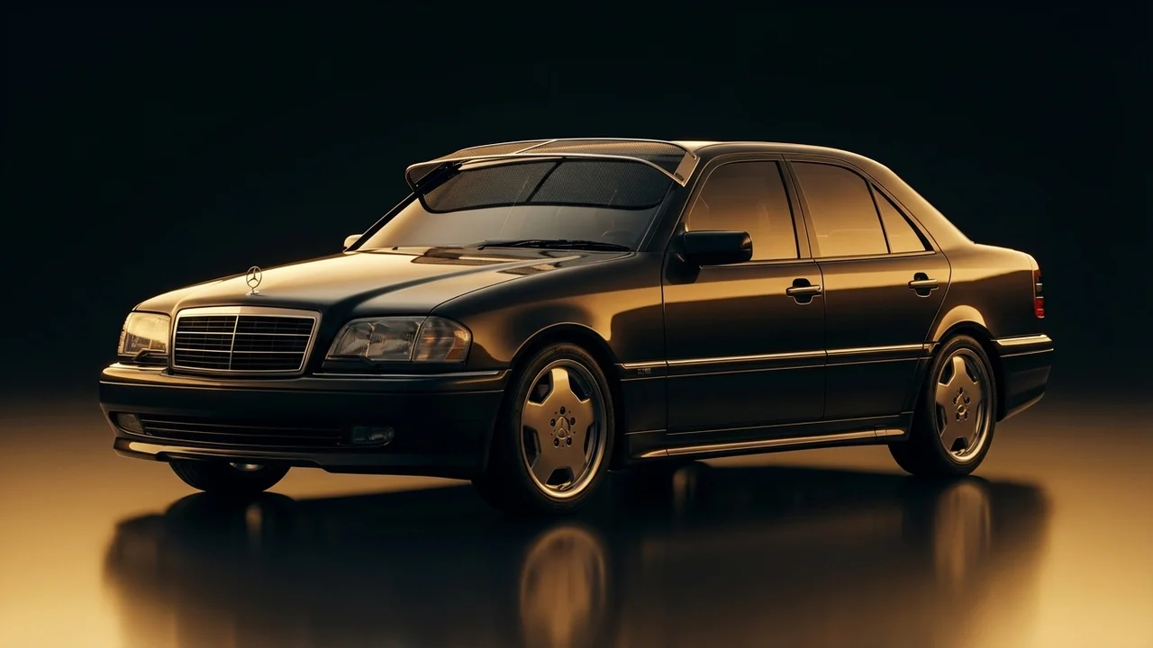 Mercedes-Benz C36 AMG Car Windscreen Sunvisor - 1