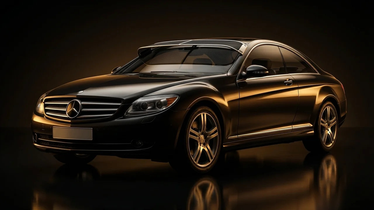 Mercedes-Benz CL200 Car Windscreen Sunvisor - 1