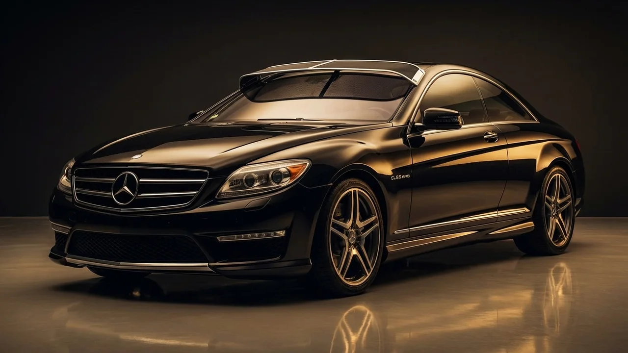 Mercedes-Benz CL65 AMG Car Windscreen Sunvisor - 1