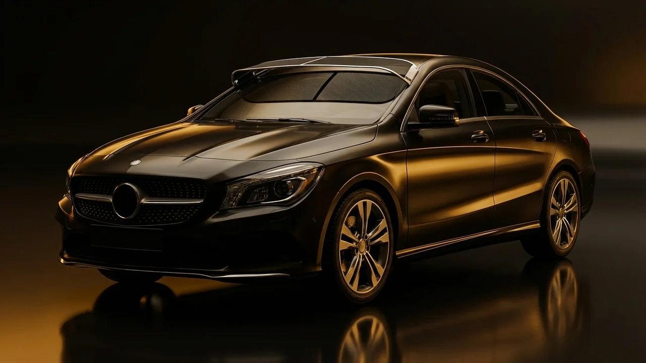 Mercedes-Benz CLA180 Car Windscreen Sunvisor - 1