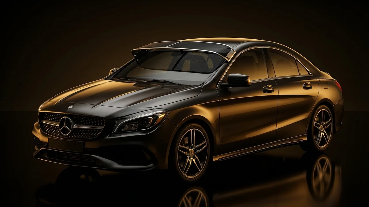 Mercedes-Benz CLA250 Car Windscreen Sunvisor - 1