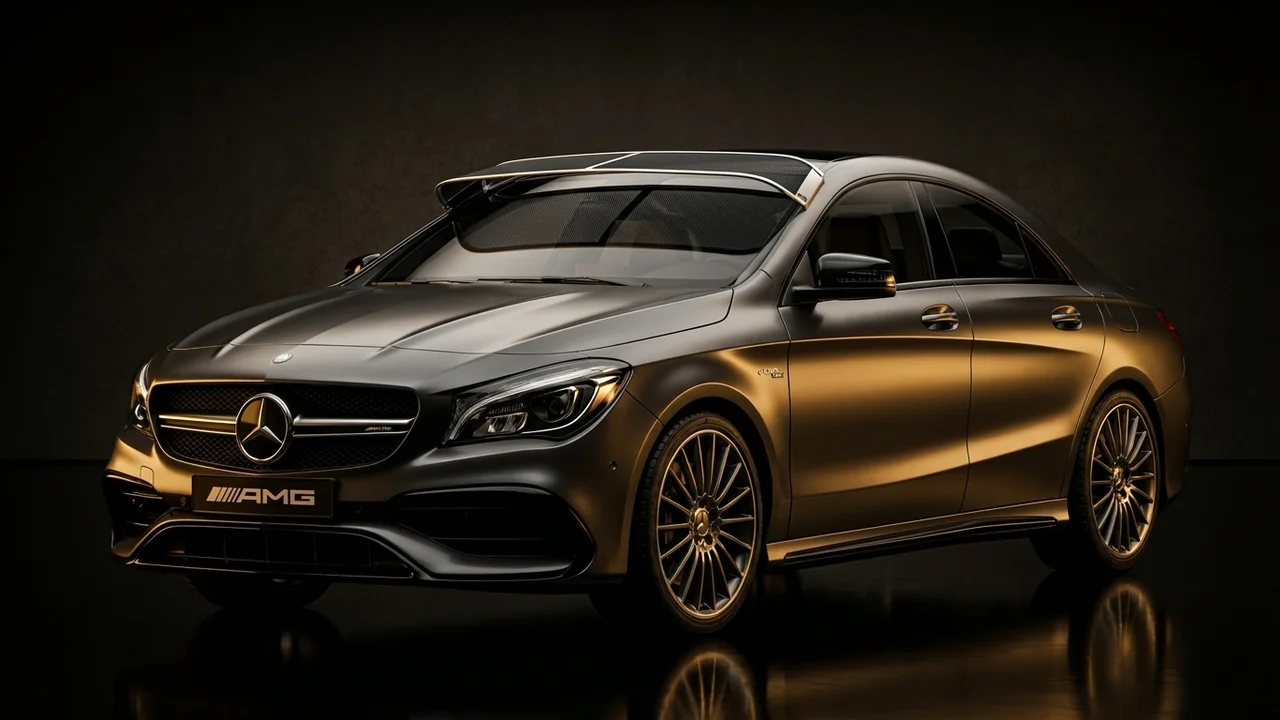 Mercedes-Benz CLA45 AMG S Car Windscreen Sunvisor - 1