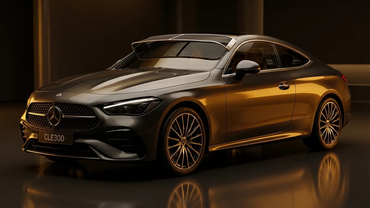 Mercedes-Benz CLE300 Car Windscreen Sunvisor - 1