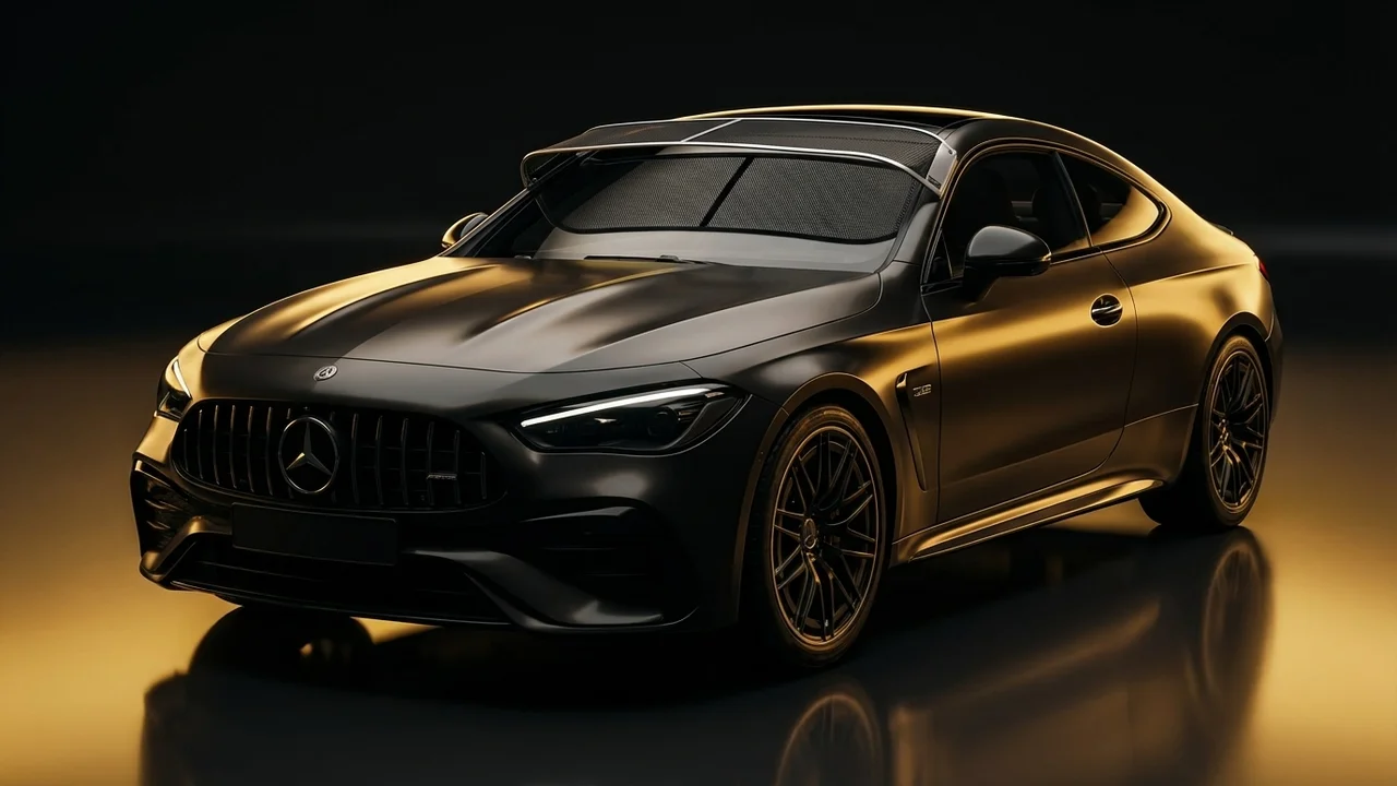 Mercedes-Benz CLE53 AMG Car Windscreen Sunvisor - 1