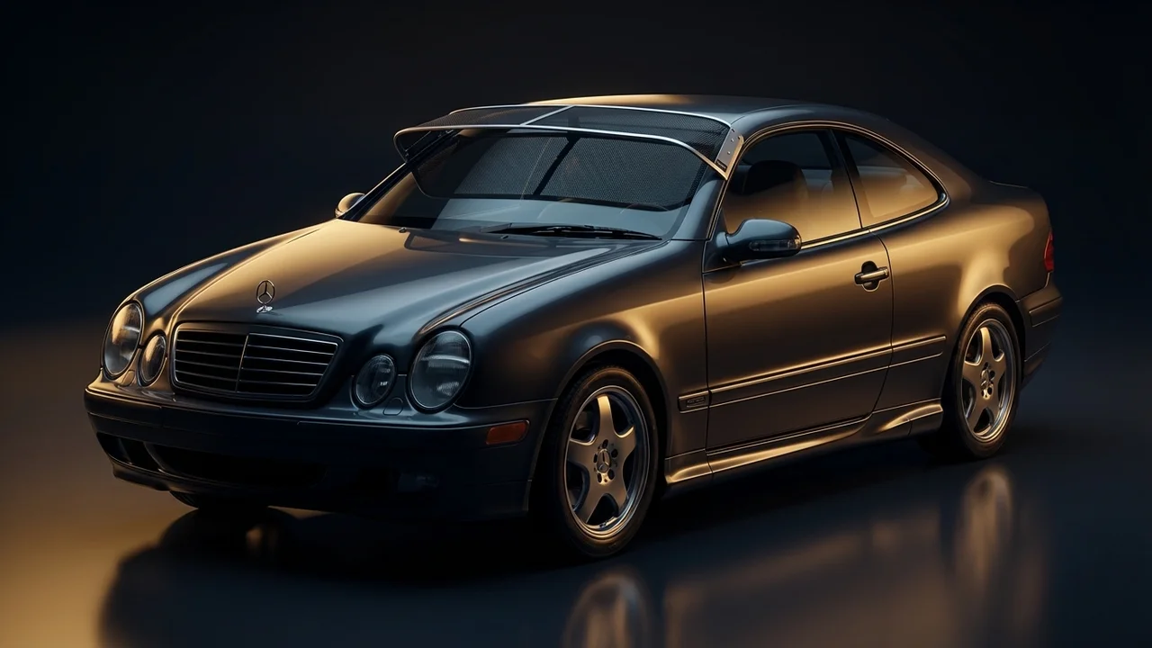 Mercedes-Benz CLK430 Car Windscreen Sunvisor - 1