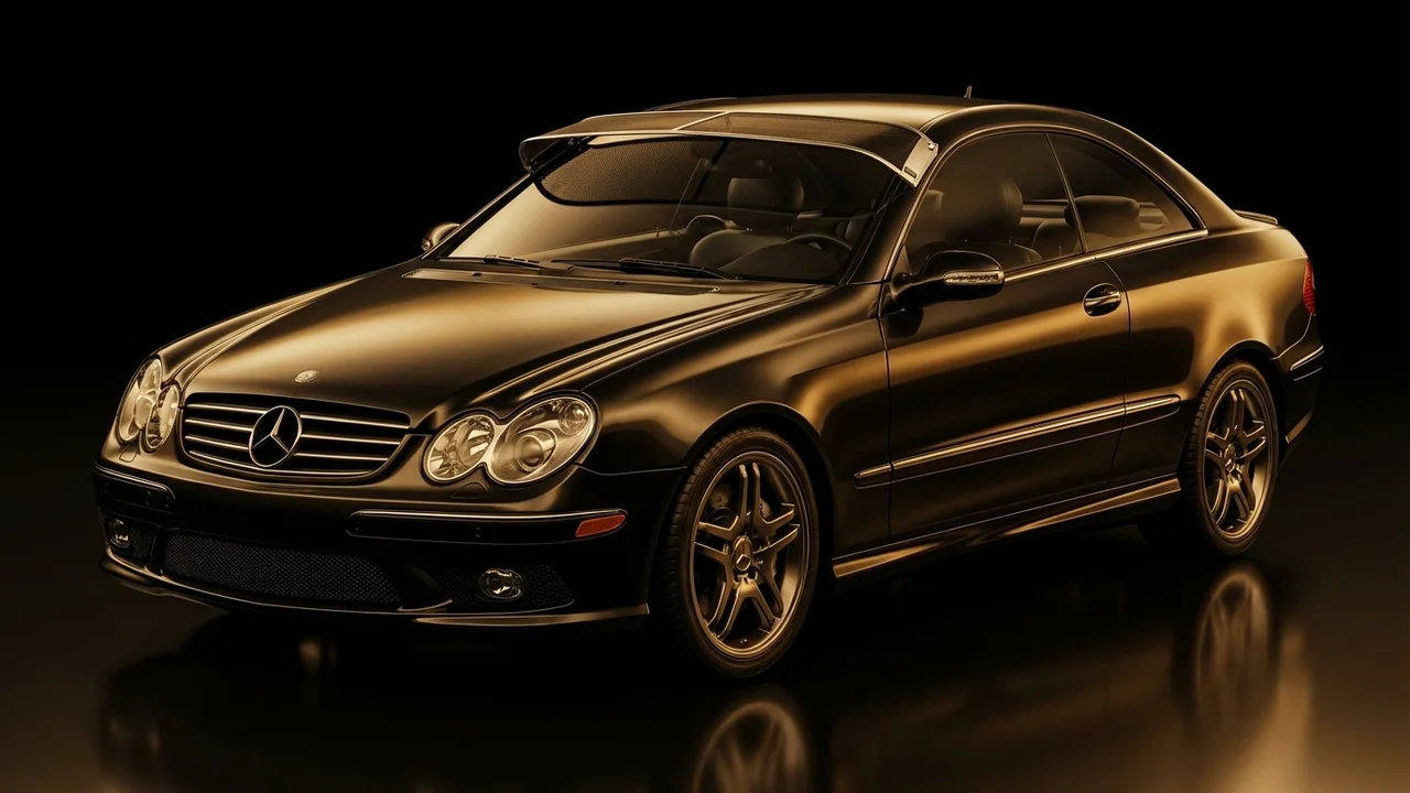 Mercedes-Benz CLK55 AMG Car Windscreen Sunvisor - 1