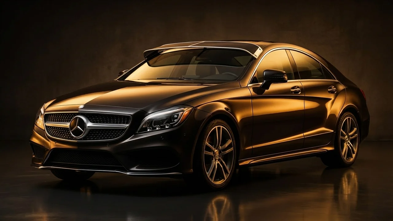 Mercedes-Benz CLS350 Car Windscreen Sunvisor - 1