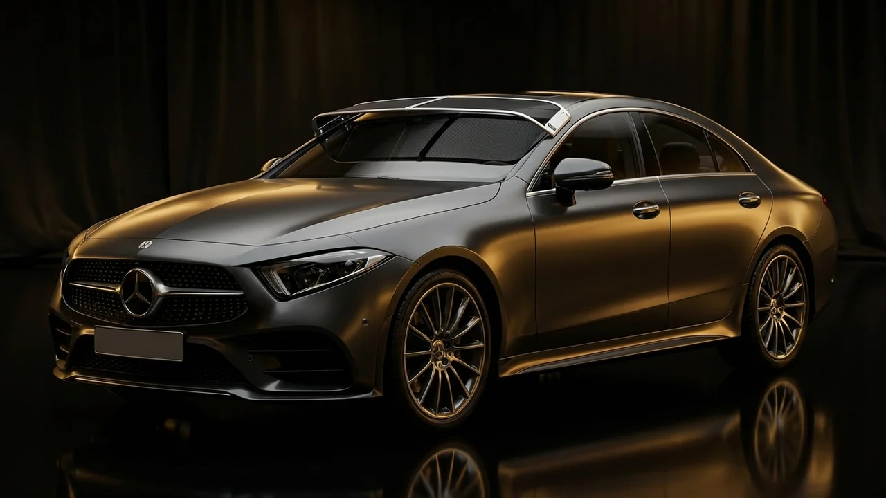 Mercedes-Benz CLS400 Car Windscreen Sunvisor - 1