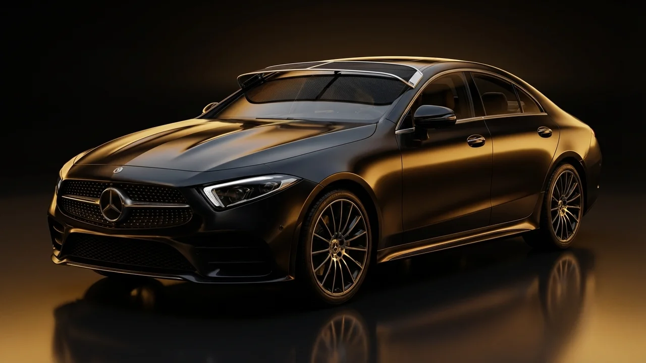 Mercedes-Benz CLS450 Car Windscreen Sunvisor - 1