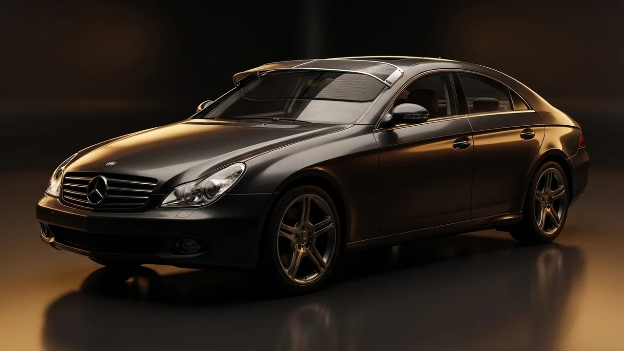 Mercedes-Benz CLS500 Car Windscreen Sunvisor - 1