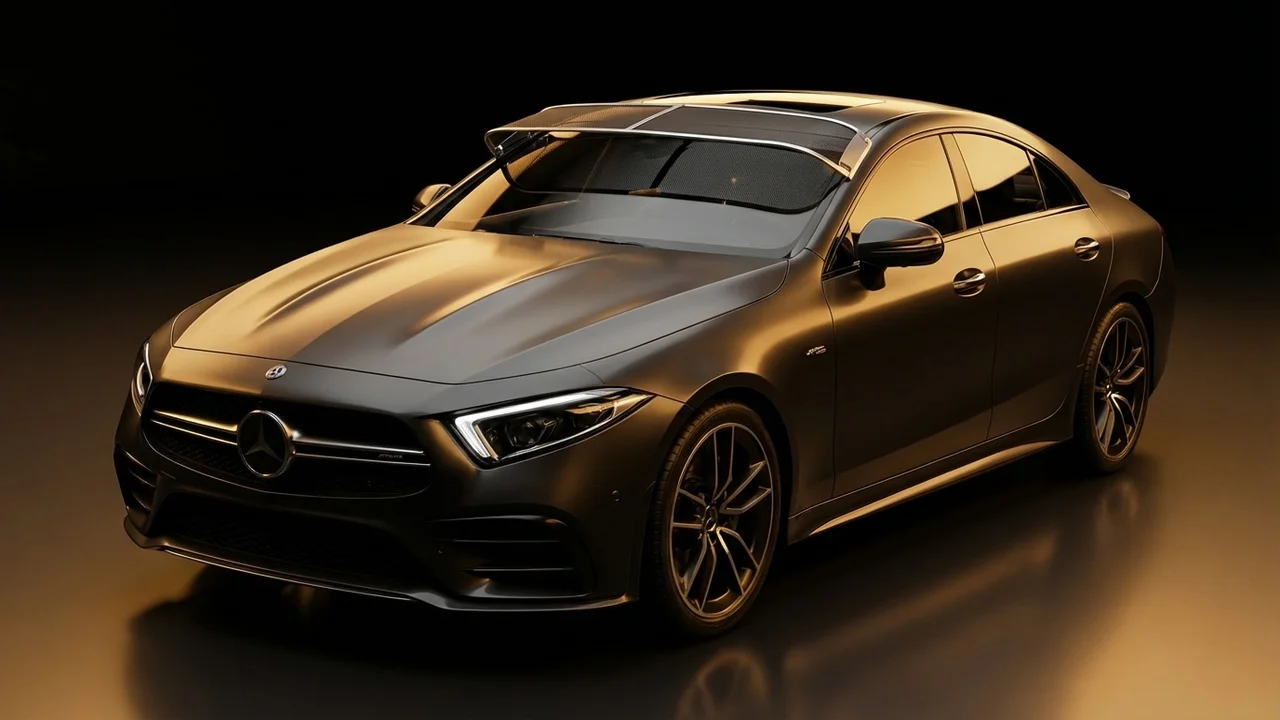 Mercedes-Benz CLS53 AMG Car Windscreen Sunvisor - 1