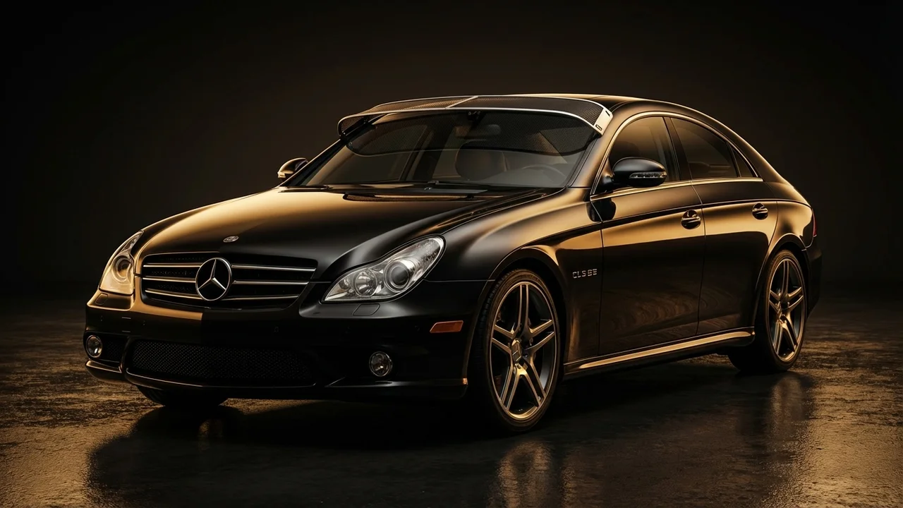 Mercedes-Benz CLS55 AMG Car Windscreen Sunvisor - 1