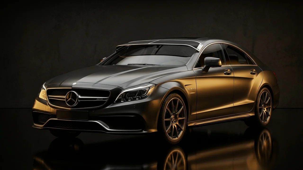 Mercedes-Benz CLS63 AMG S Car Windscreen Sunvisor - 1