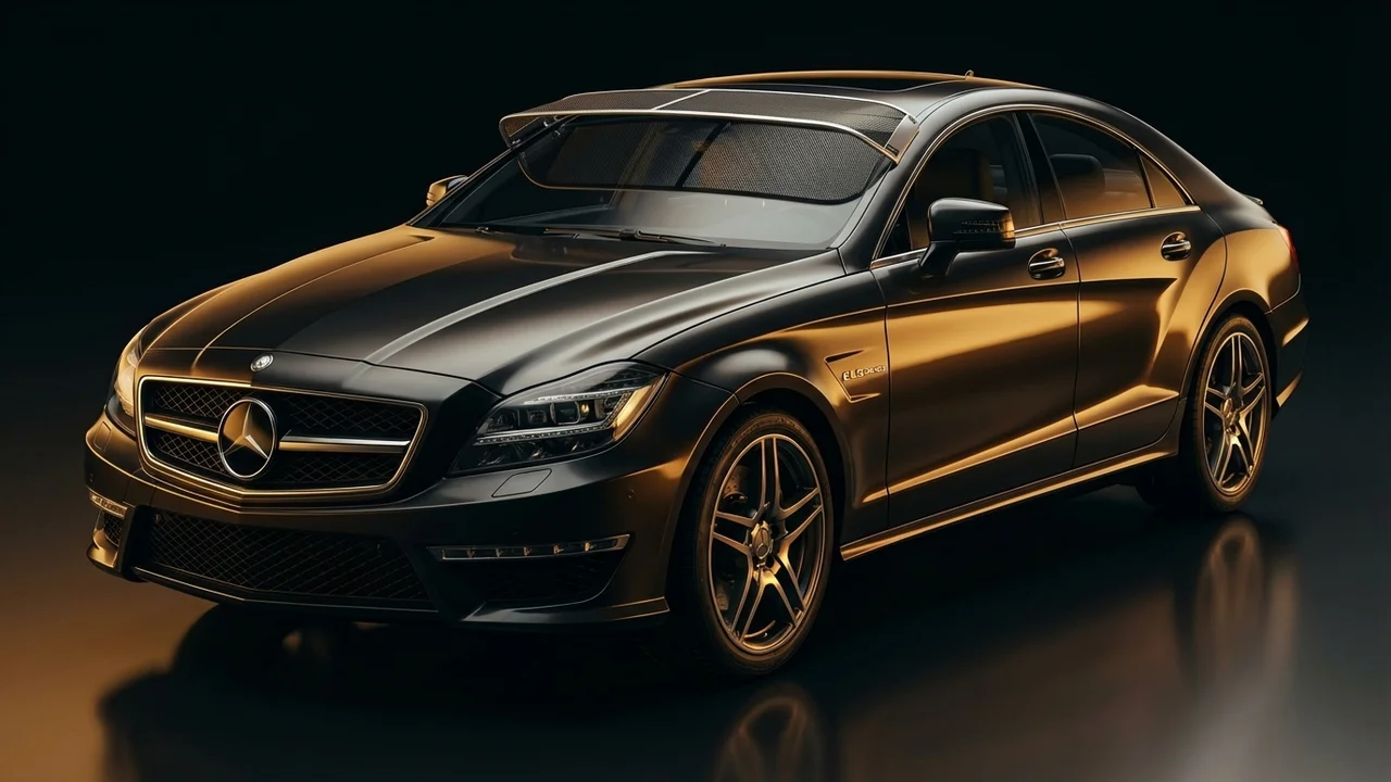 Mercedes-Benz CLS63 AMG Car Windscreen Sunvisor - 1