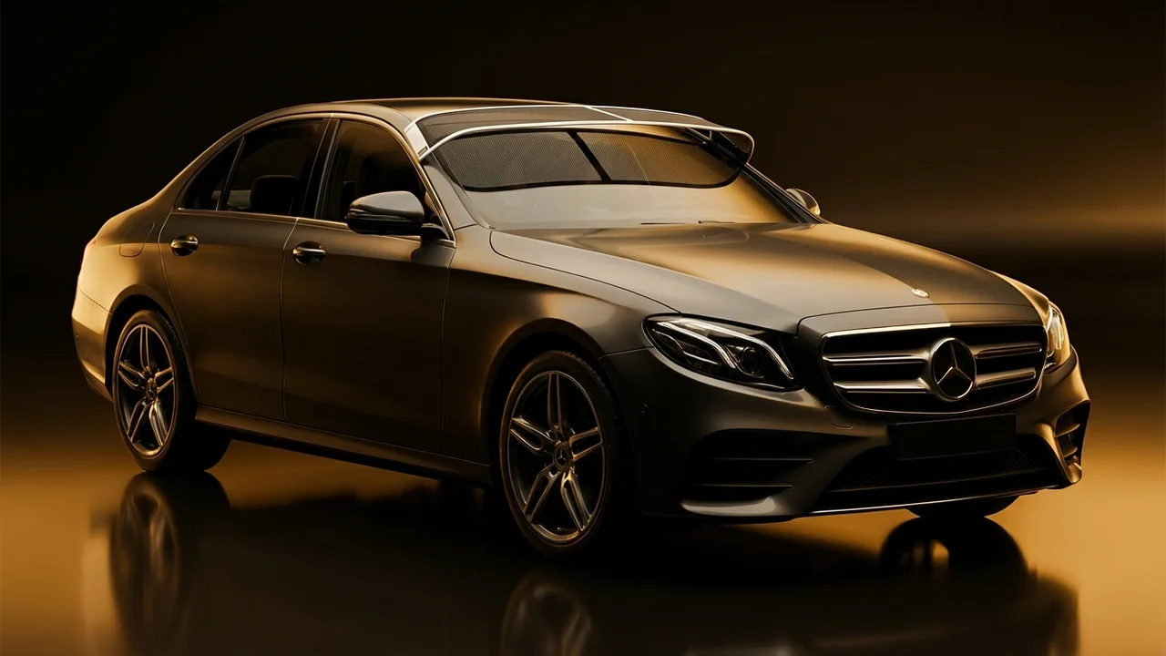 Mercedes-Benz E200 Car Windscreen Sunvisor - 1