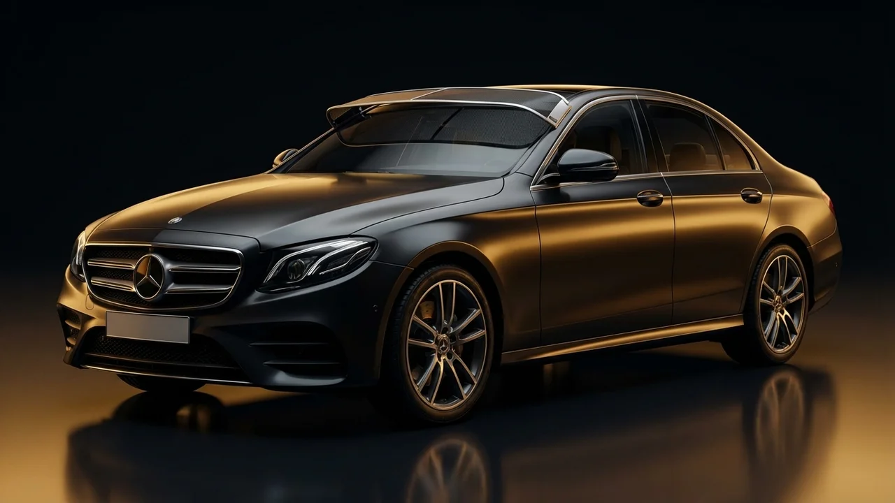 Mercedes-Benz E250 Car Windscreen Sunvisor - 1