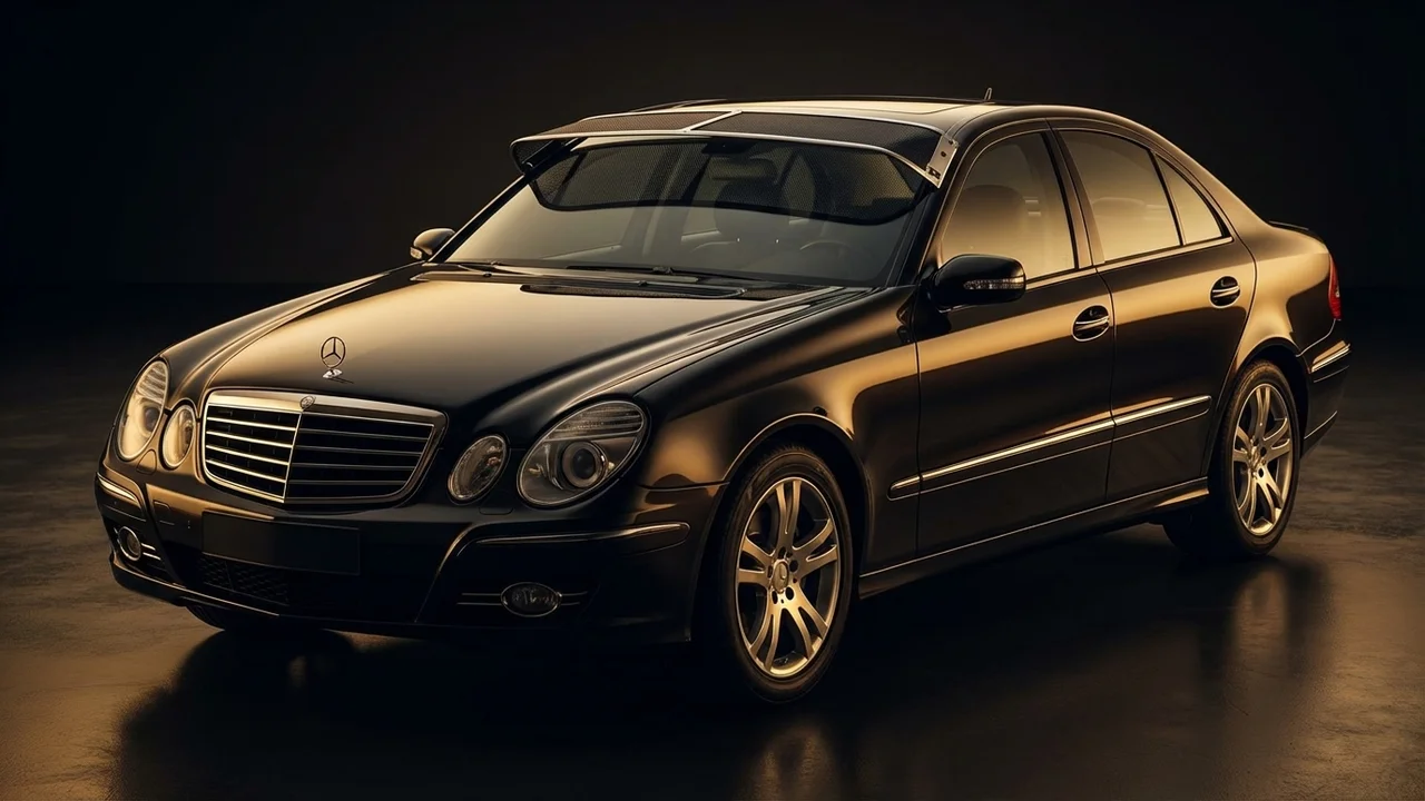 Mercedes-Benz E280 Car Windscreen Sunvisor - 1