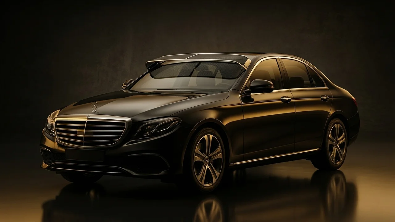 Mercedes-Benz E300 Car Windscreen Sunvisor - 1