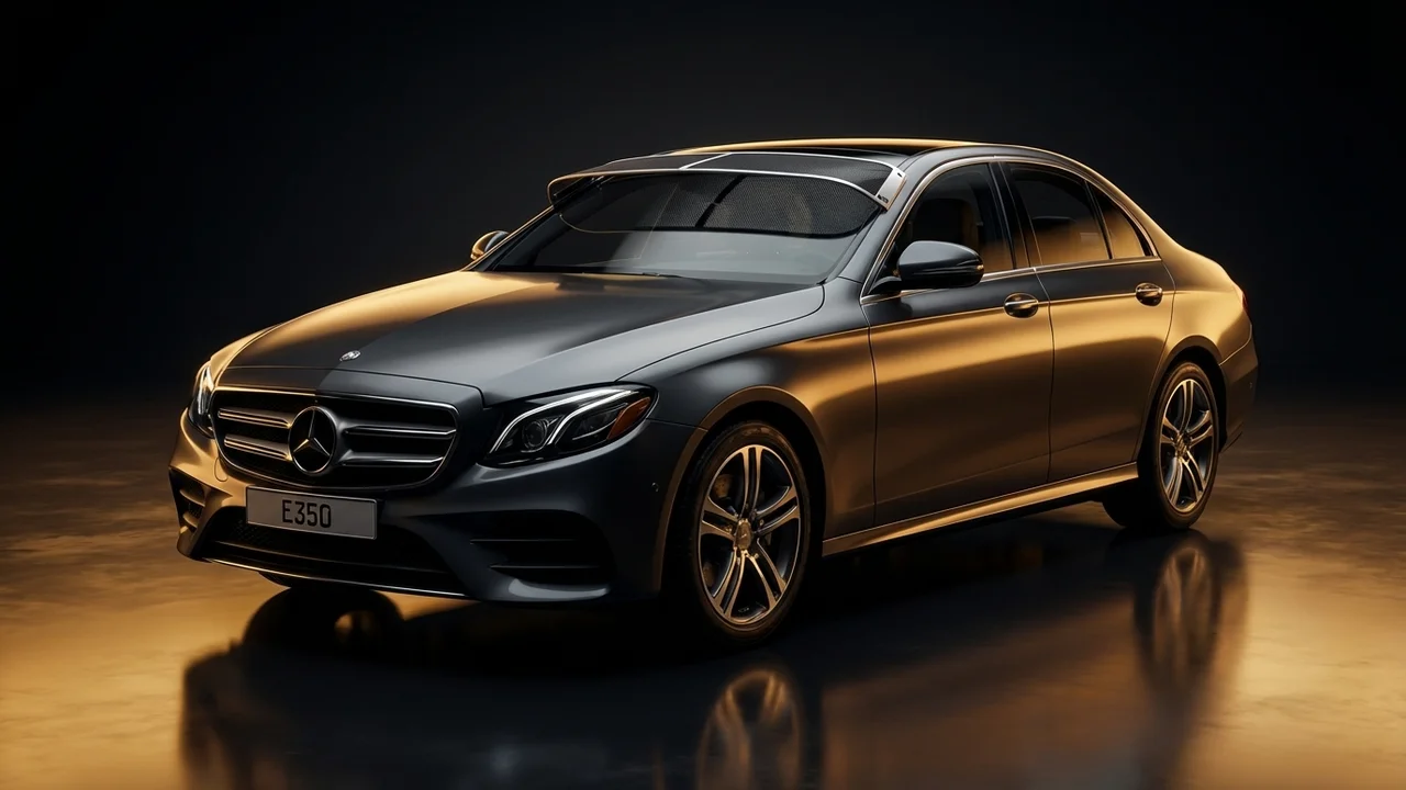 Mercedes-Benz E350 Car Windscreen Sunvisor - 1