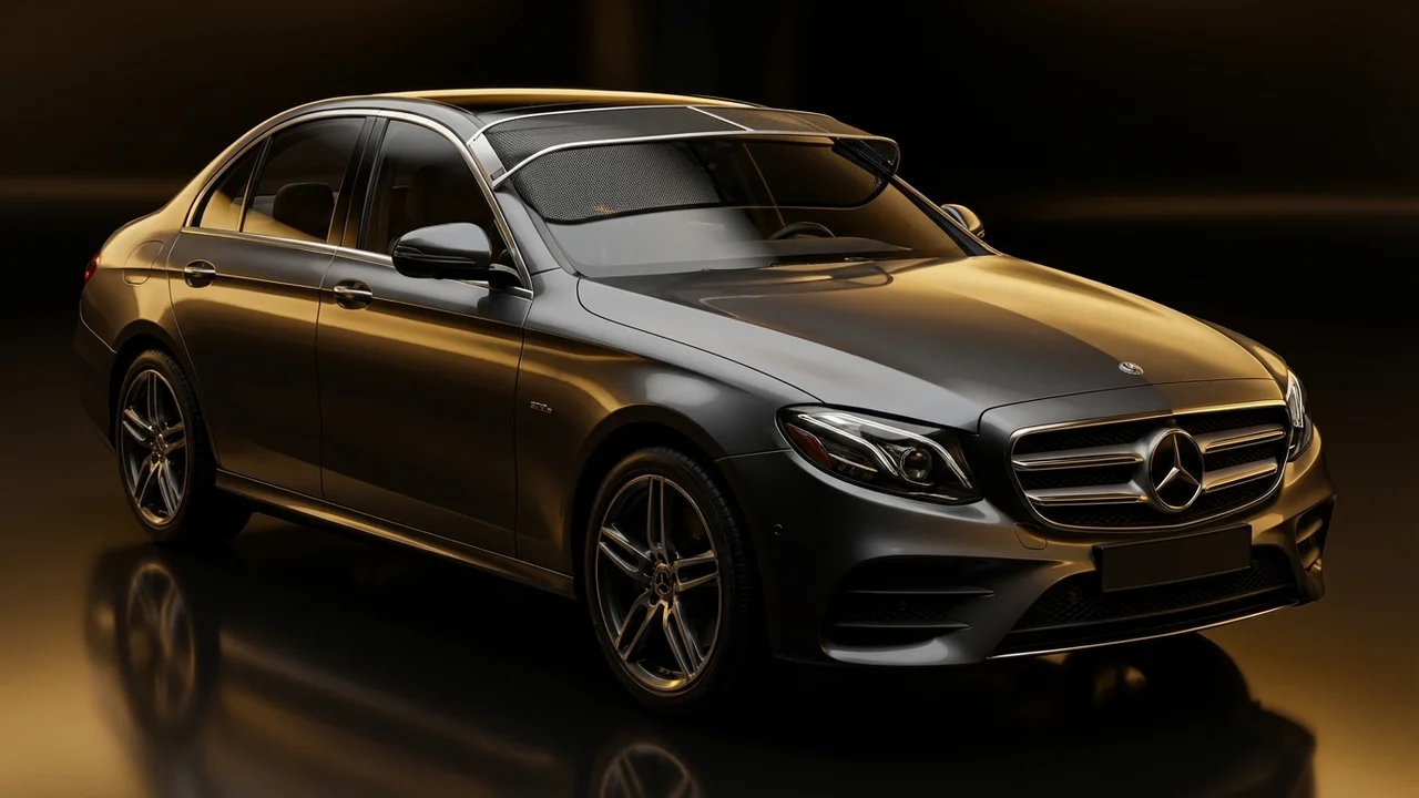 Mercedes-Benz E350e Car Windscreen Sunvisor - 1