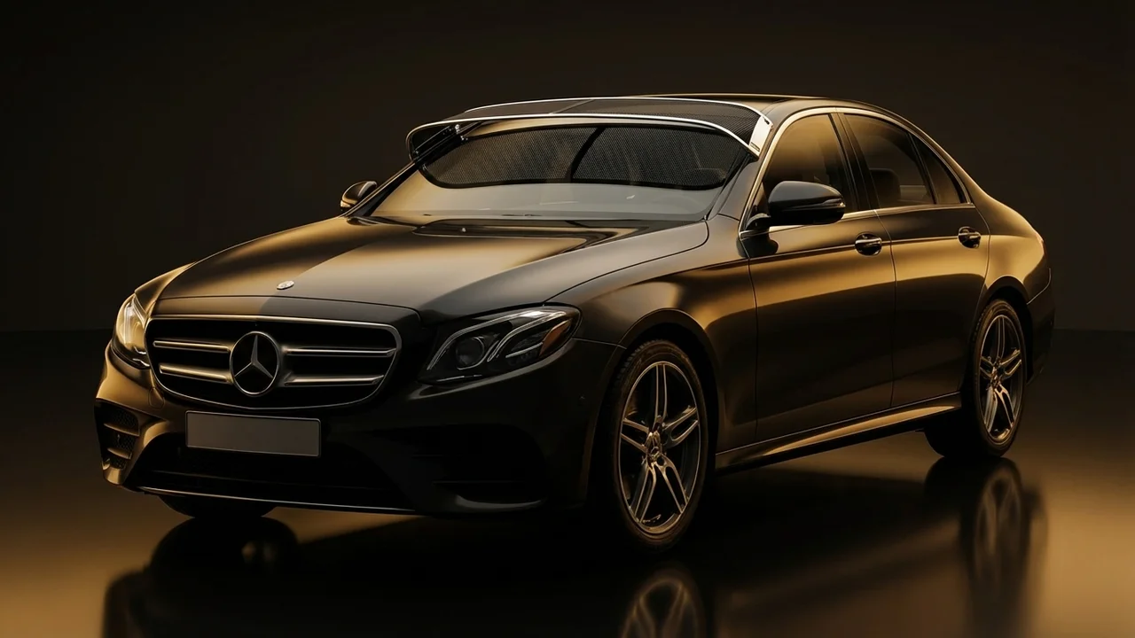 Mercedes-Benz E400 Car Windscreen Sunvisor - 1