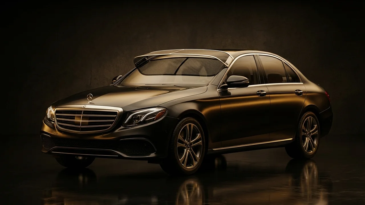 Mercedes-Benz E420 Car Windscreen Sunvisor - 1