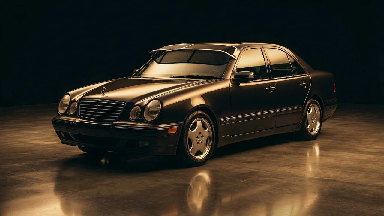 Mercedes-Benz E430 Car Windscreen Sunvisor - 1