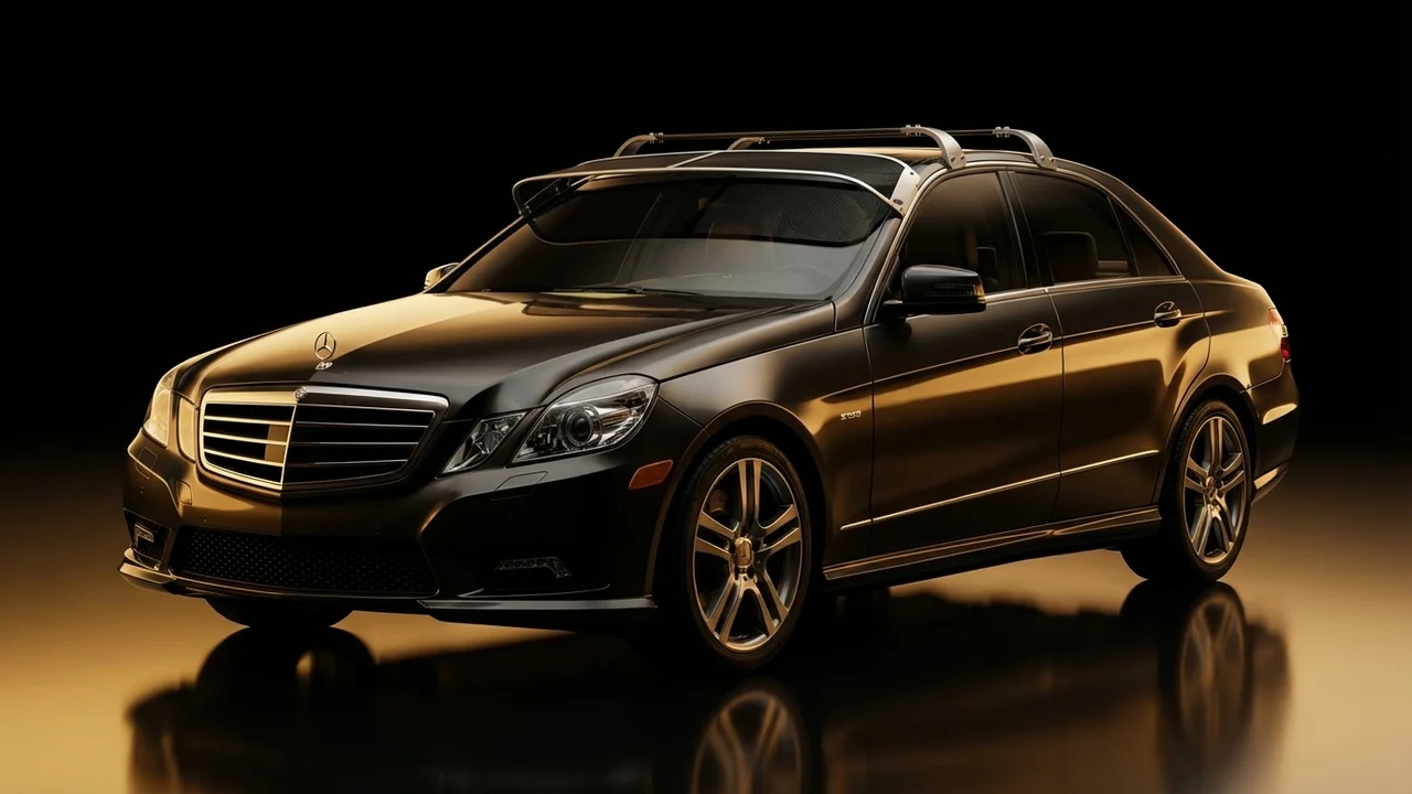 Mercedes-Benz E550 Car Windscreen Sunvisor - 1