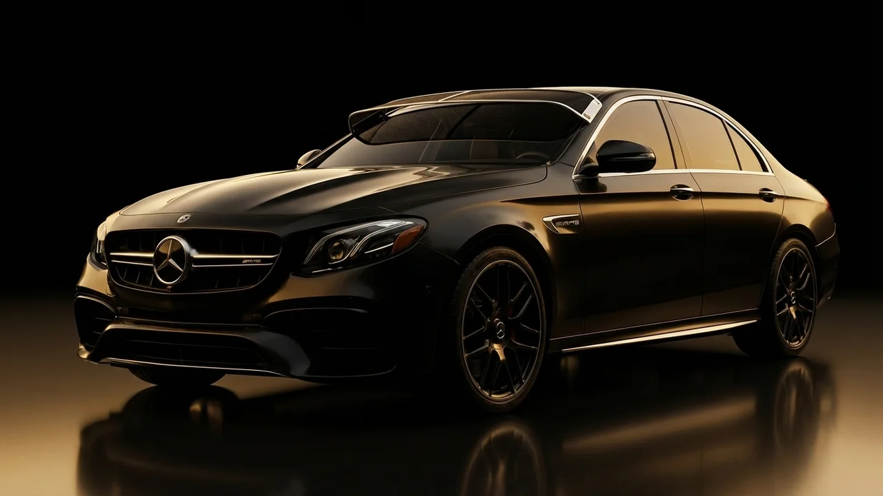 Mercedes-Benz E63 AMG S Car Windscreen Sunvisor - 1