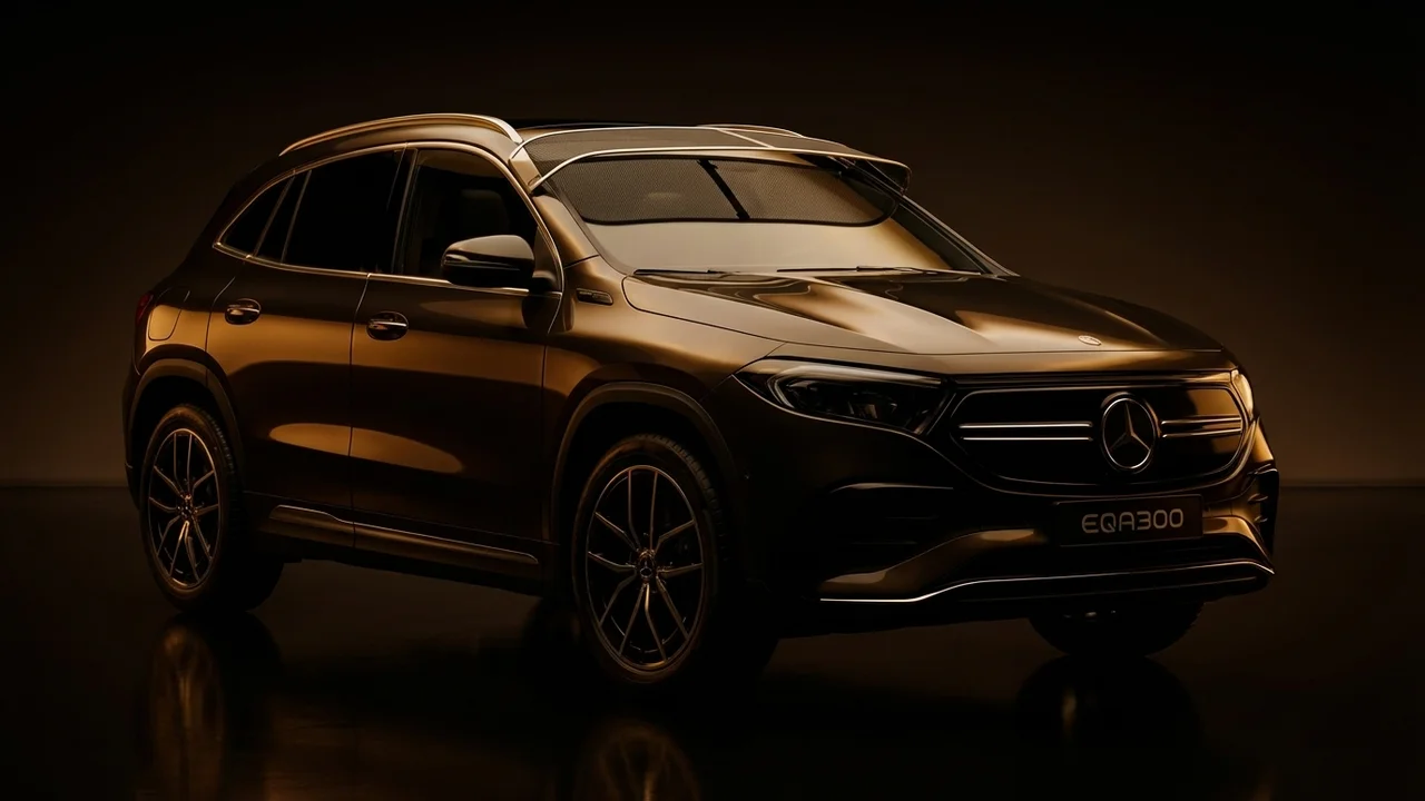 Mercedes-Benz EQA300 Car Windscreen Sunvisor - 1