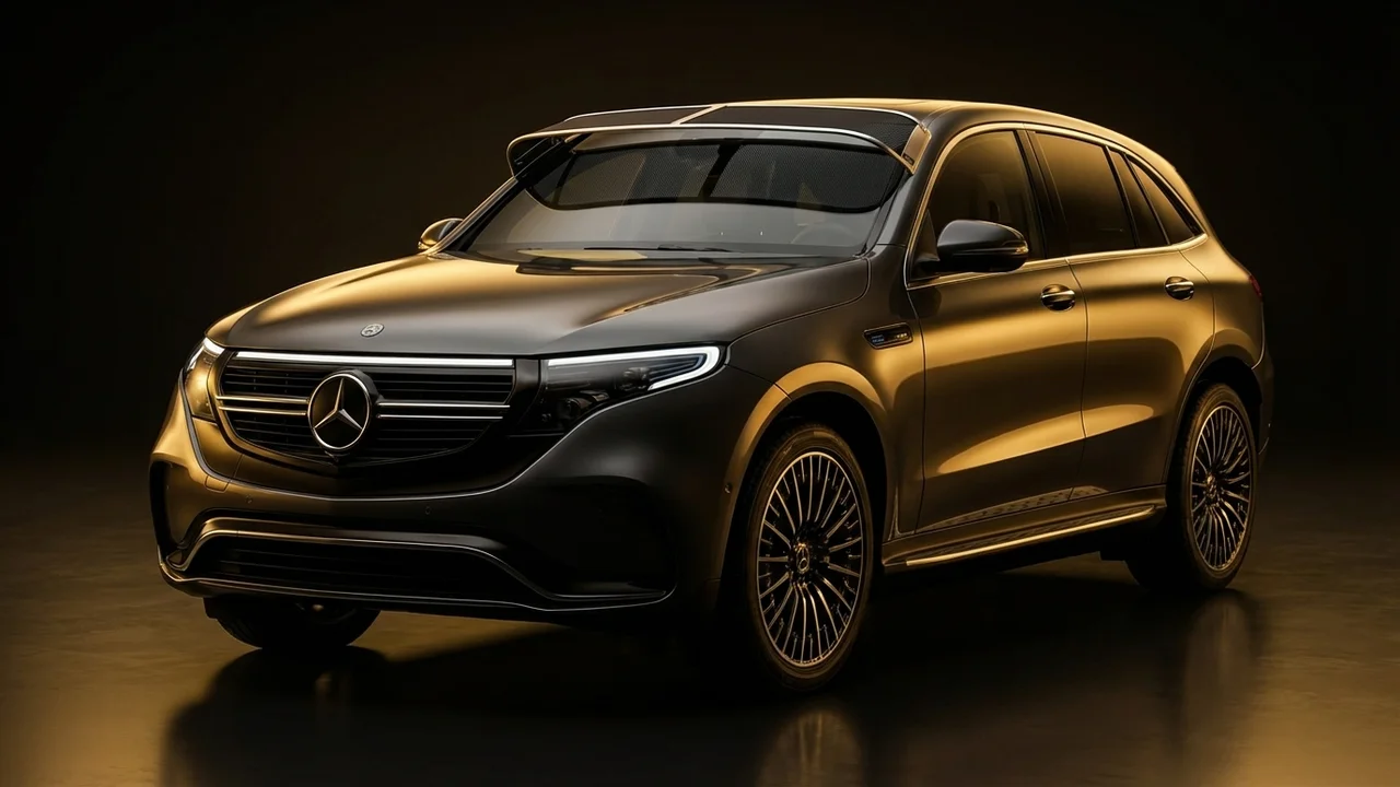 Mercedes-Benz EQC400 Car Windscreen Sunvisor - 1