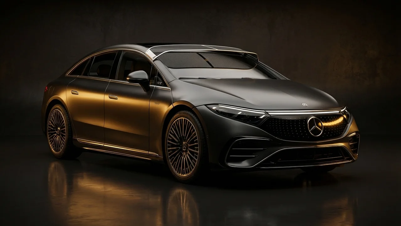 Mercedes-Benz EQS AMG Car Windscreen Sunvisor - 1