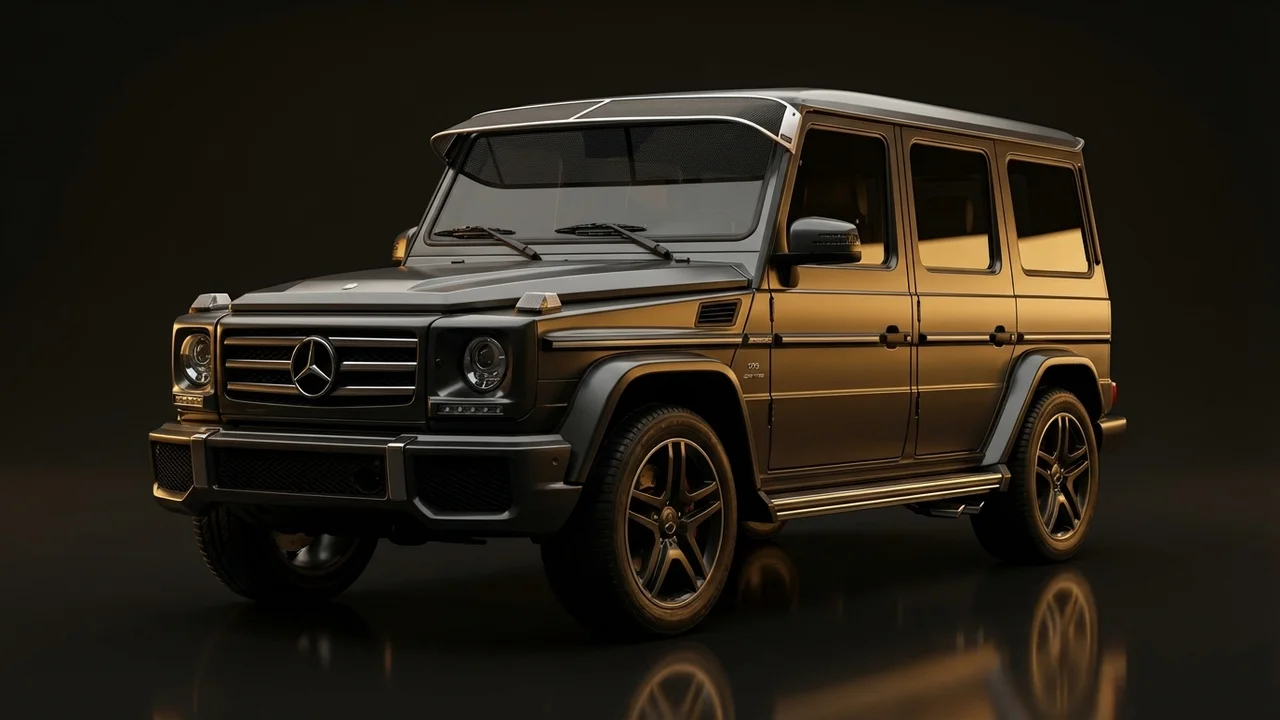 Mercedes-Benz G55 AMG Car Windscreen Sunvisor - 1