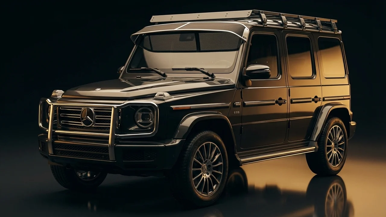 Mercedes-Benz G550 Car Windscreen Sunvisor - 1