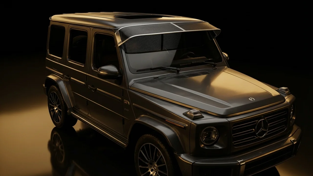 Mercedes-Benz G580 Car Windscreen Sunvisor - 1