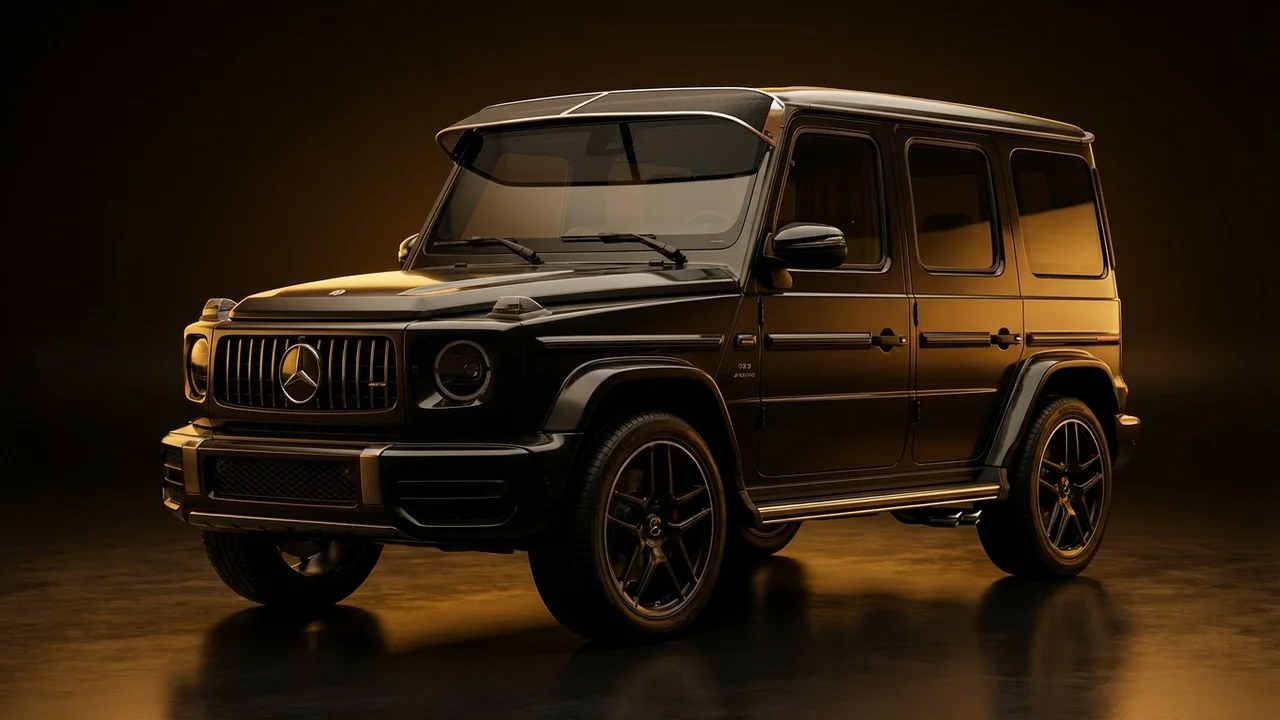 Mercedes-Benz G63 AMG Car Windscreen Sunvisor - 1