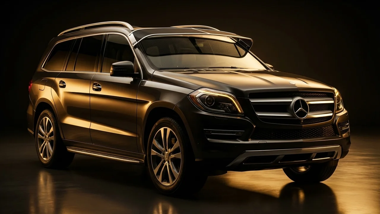 Mercedes-Benz GL450 Car Windscreen Sunvisor - 1