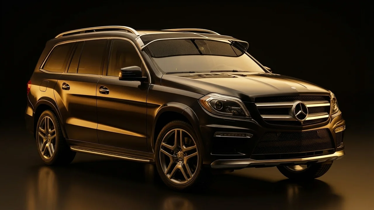 Mercedes-Benz GL500 Car Windscreen Sunvisor - 1