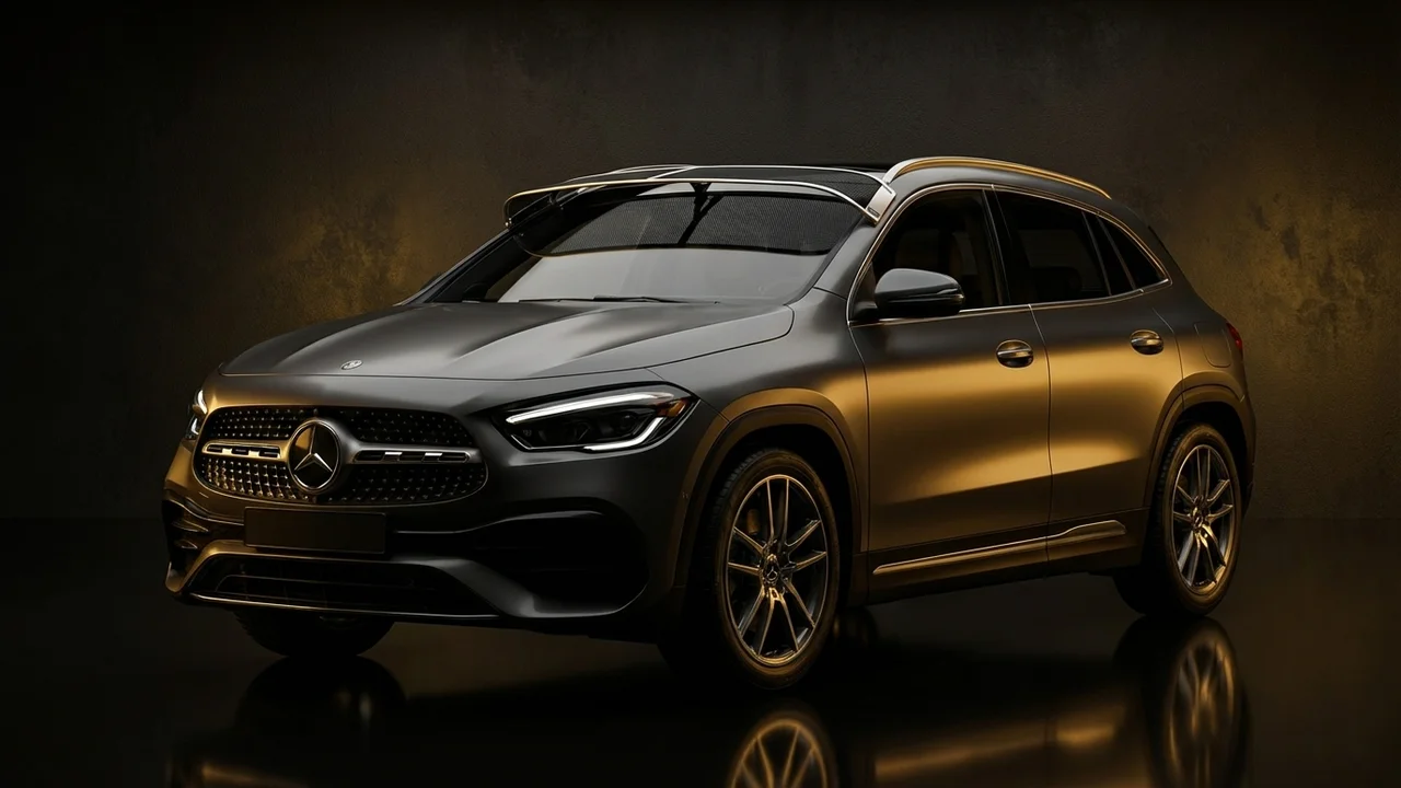 Mercedes-Benz GLA180 Car Windscreen Sunvisor - 1