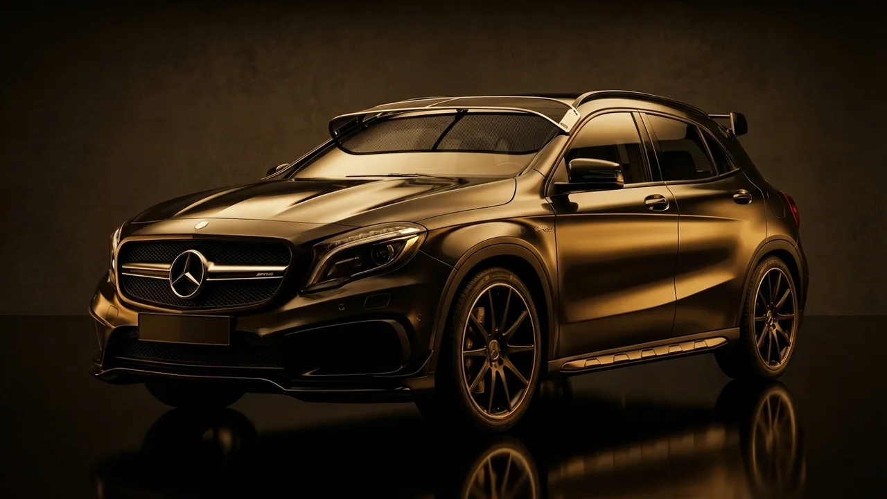 Mercedes-Benz GLA45 AMG Car Windscreen Sunvisor - 1