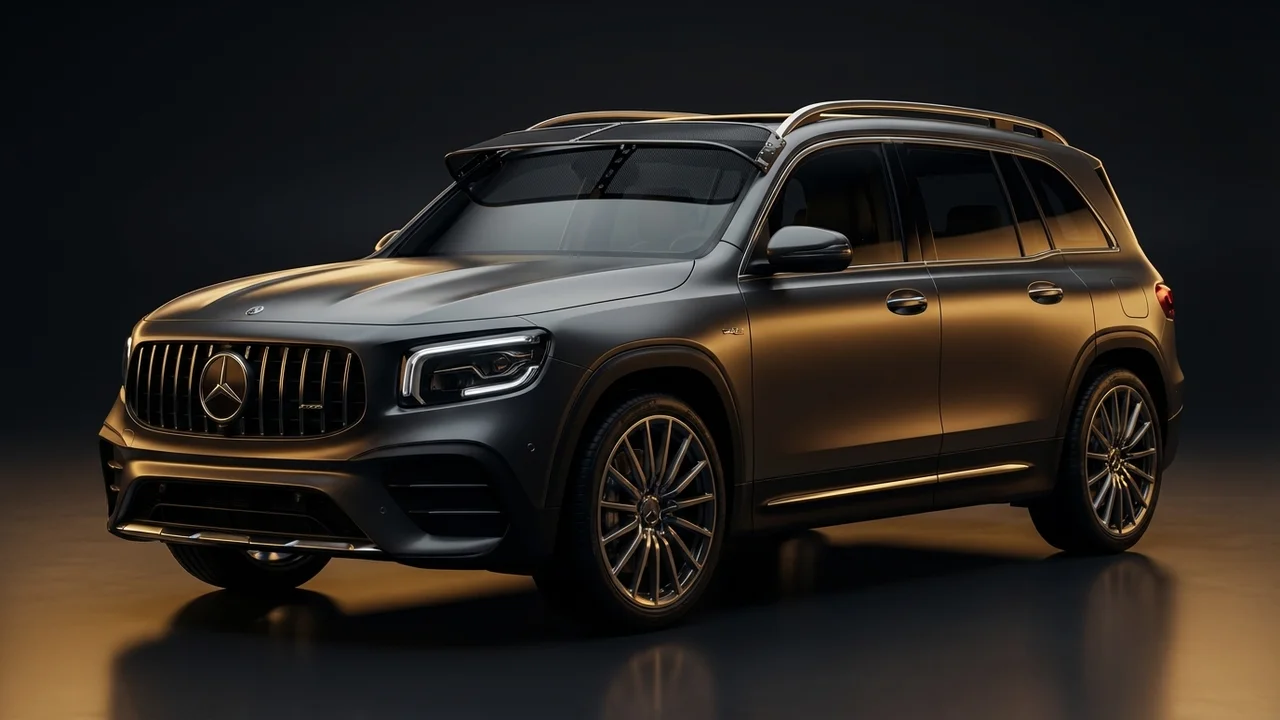 Mercedes-Benz GLB35 AMG Car Windscreen Sunvisor - 1