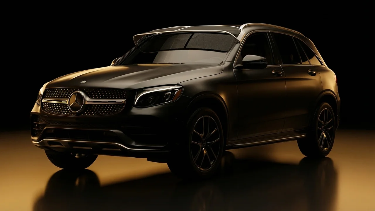 Mercedes-Benz GLC300 Car Windscreen Sunvisor - 1