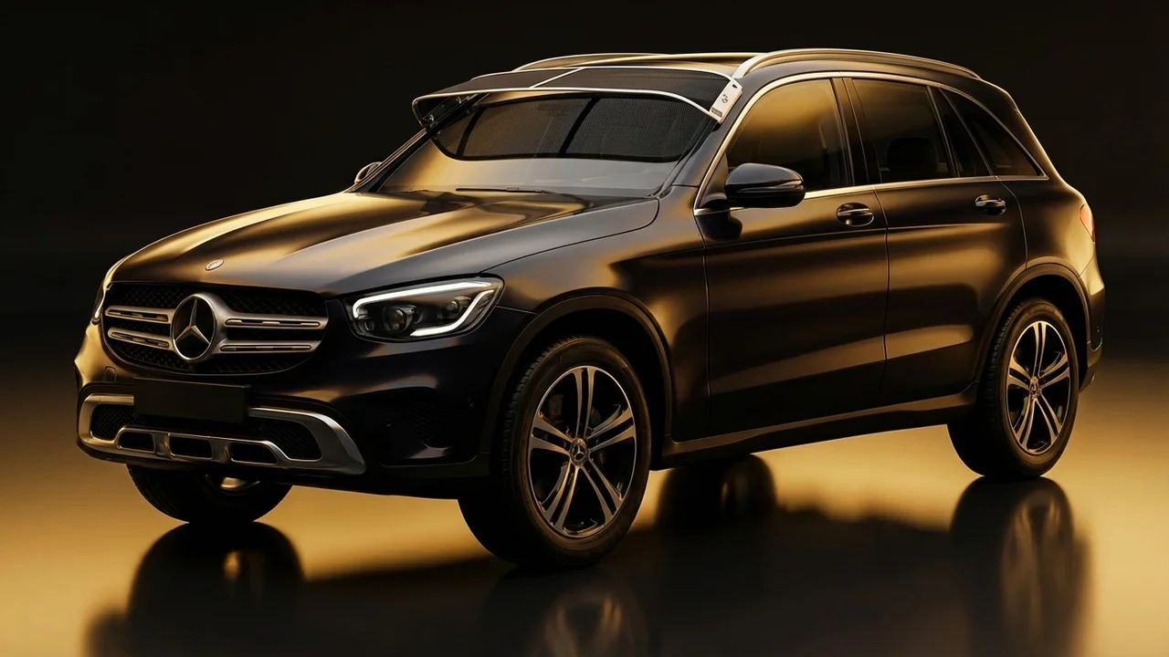 Mercedes-Benz GLC300e Car Windscreen Sunvisor - 1